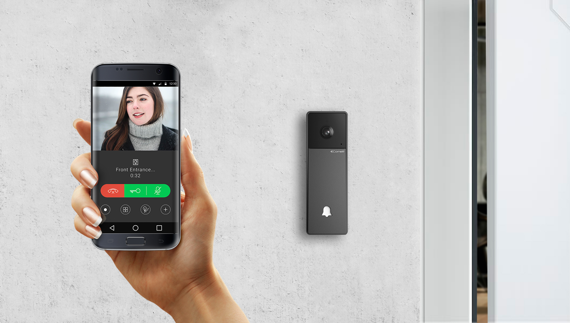 comelit visto wifi doorbell